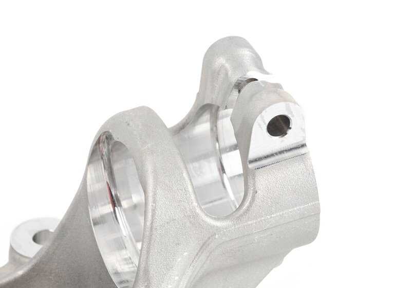 Mangueta delantera izquierda con corrección de caída OEM 31217853637 para BMW F87, F80, F82, F83. Compatible con M2, M2 Competition, M2 CS, M3, M4. Pieza original BMW.