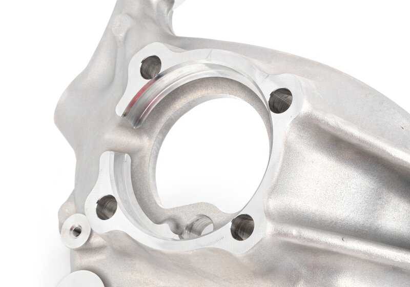 Mangueta delantera izquierda con corrección de caída OEM 31217853637 para BMW F87, F80, F82, F83. Compatible con M2, M2 Competition, M2 CS, M3, M4. Pieza original BMW.