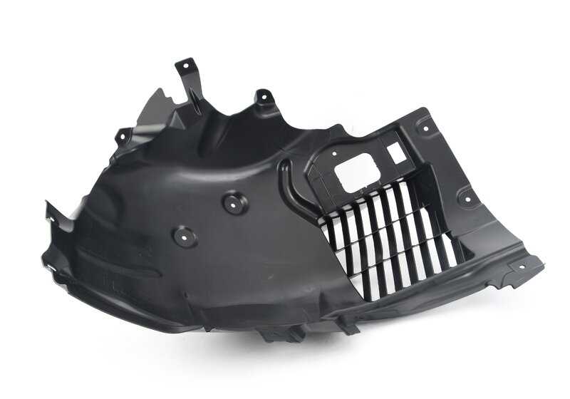 Cubierta interior del paso de rueda delantero izquierdo OEM 51718070503 para BMW M3, M4 (G80, G81, G82, G83, G87). Original BMW.
