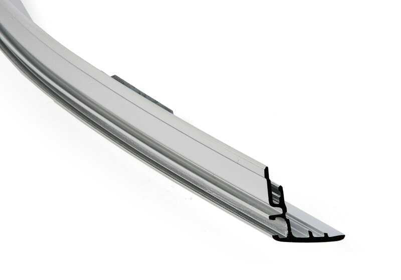 Moldura superior del marco de la ventana puerta trasera izquierda OEM 51357072889 para BMW E60, E61. Original BMW.