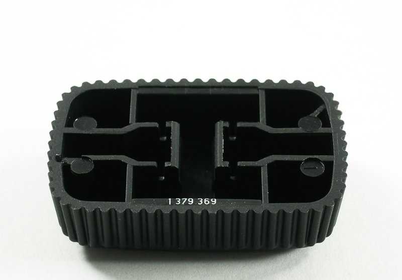 Botón ajuste asiento delantero OEM 61311379369 para BMW E36, E34, E39, E24, E32, E38, E31. Repuesto original BMW.