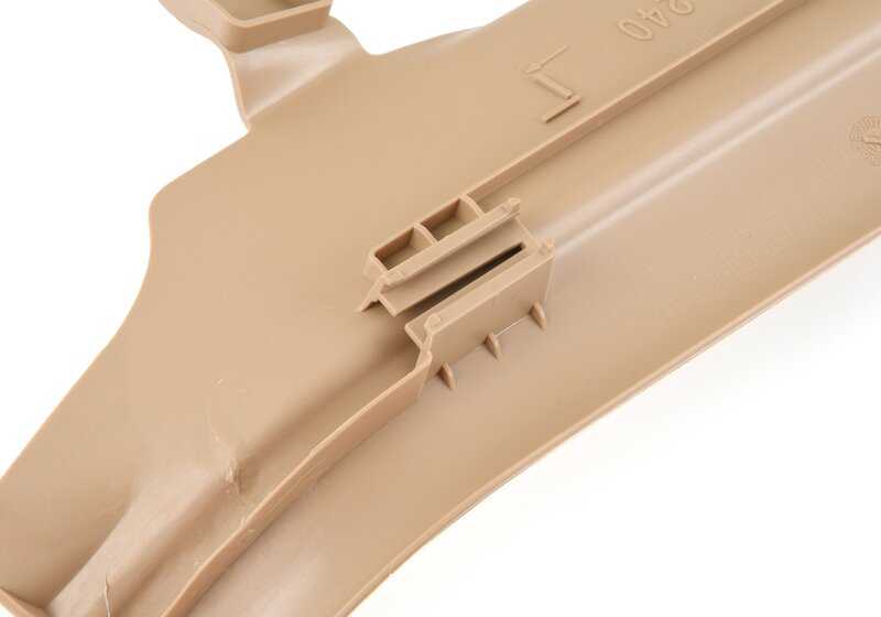 Interior molding of the left rear threshold OEM 51477272595 for BMW F30, F31, F80. Original BMW.