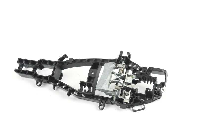 Soporte interior maneta puerta delantera derecha OEM 51217242568 para BMW F20, F21, F22, F23, F30, F31, F34, F32, F33, F80, F82, F87. Recambio original BMW.