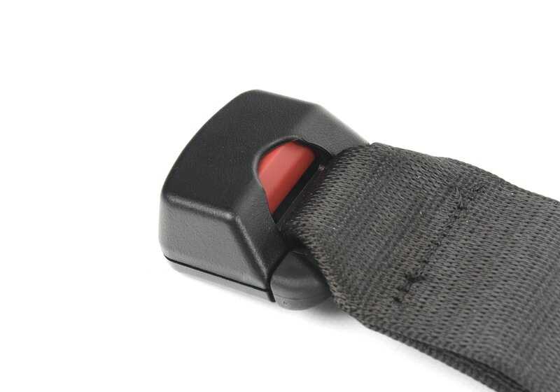 Cinturón de seguridad central trasero OEM 72118198469 para BMW E39. Original BMW.