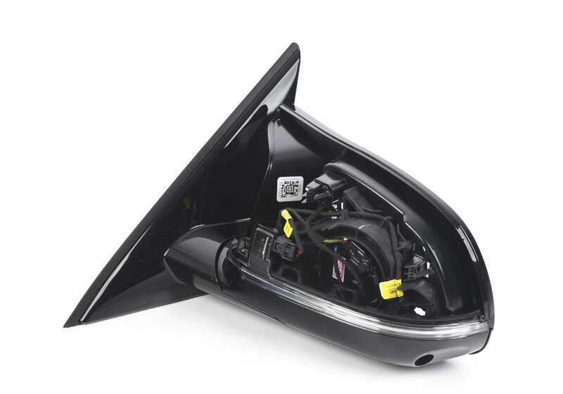 Espejo retrovisor exterior izquierdo calefactado con memoria OEM 51168080291 para BMW F95. Original BMW.