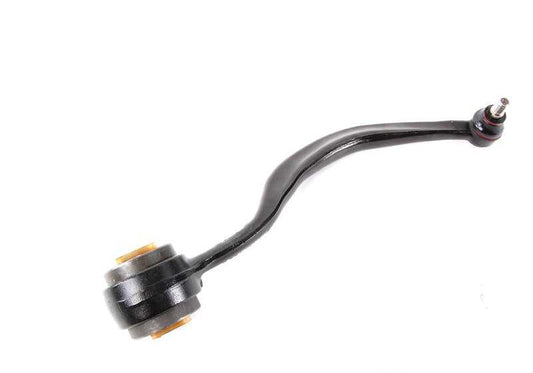 Brazo de suspensión delantero derecho con soporte de goma OEM 31121092344 para BMW E38. Original BMW.