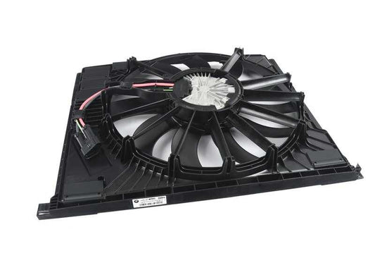 Carcasa de ventilador con ventilador para BMW G42, G87, G20, G21, G80, G81, G22, G26, G82, G83, I20 (OEM 17428666819). Original BMW