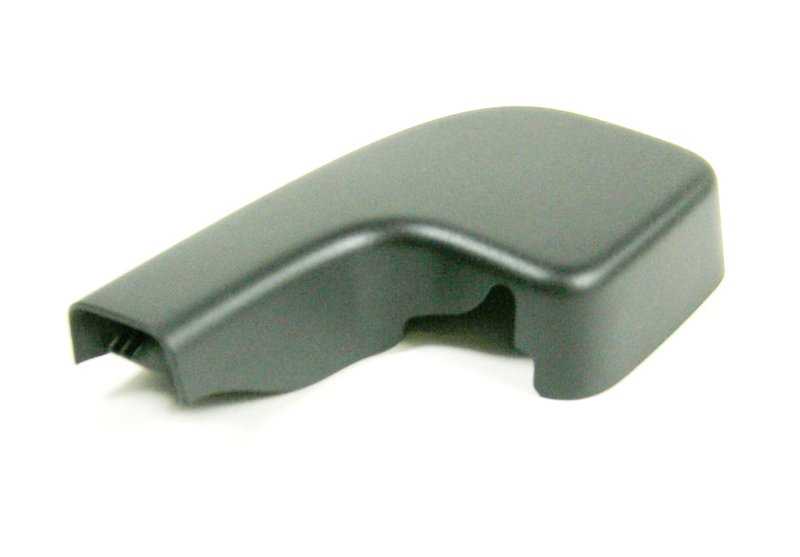 Tapa embellecedora brazo limpiaparabrisas OEM 61617138990 para BMW E90, E90N, E91, E91N, E92, E93. Original BMW.