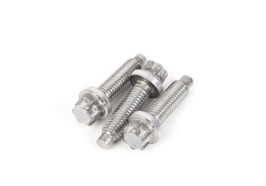 Juego de tornillos de aluminio para bomba de agua OEM 11510415390 para BMW E60, E61, E63, E64, E65, E66, E67, E70, E71, E81, E82, E83, E84, E85, E86, E87, E88, E89, E90, E91, E92, E93, F01, F02. Original BMW.