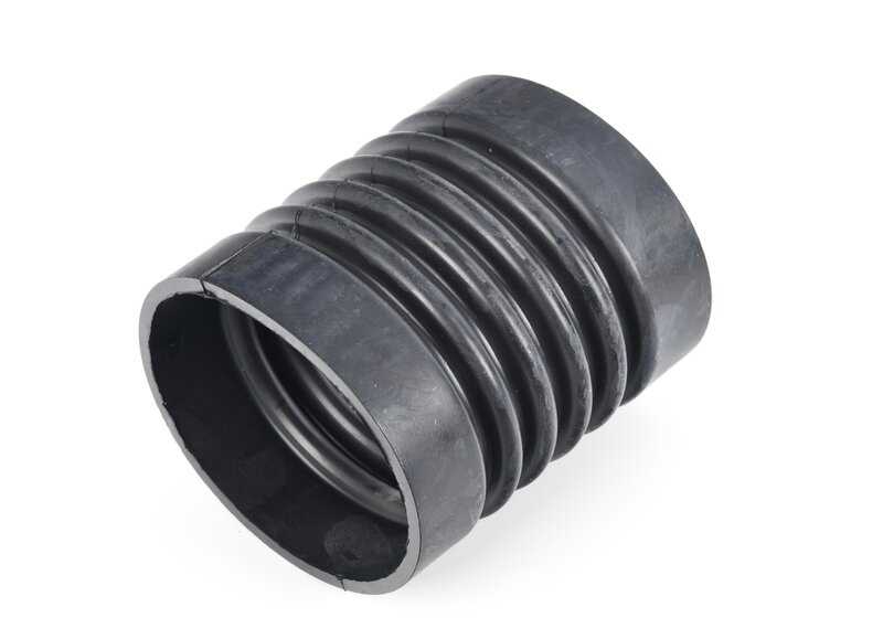 Tubo di ammissione ad aria OEM 137255108 per BMW E21, E23, E24, E28, E30, E32, E34, E12, E9. Collegare il filtro dell'aria con il motore. BMW originale.