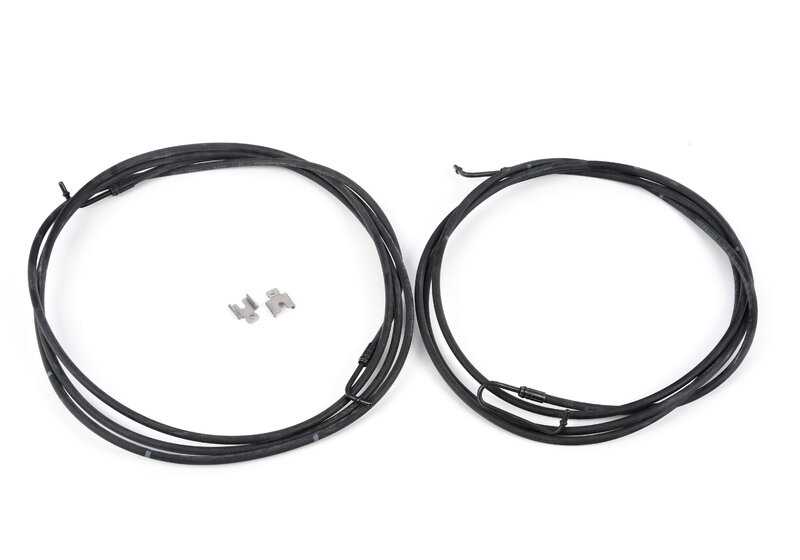 Manguera hidráulica derecha OEM 54377344460 para BMW F33, F83. Original BMW.
