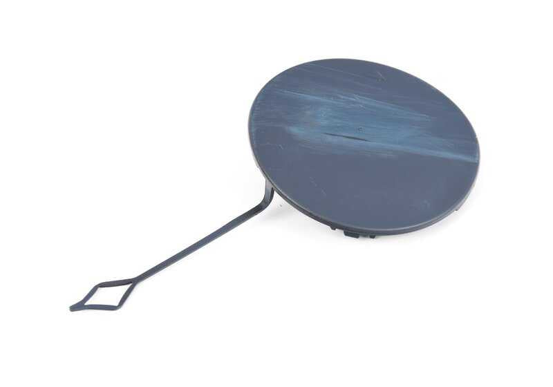 Tapa remolque trasera imprimada OEM 51128073059 para BMW X1 F48. Pieza original BMW.