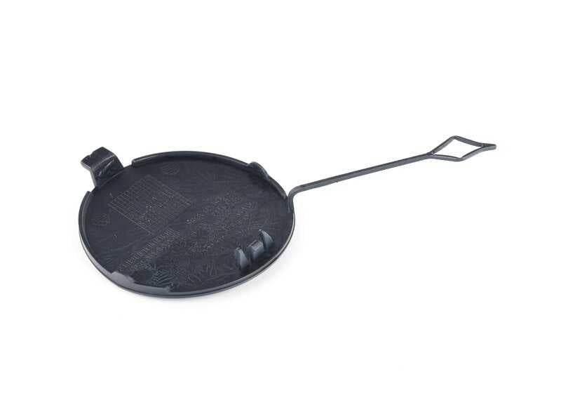 Tapa remolque trasera imprimada OEM 51128073059 para BMW X1 F48. Pieza original BMW.