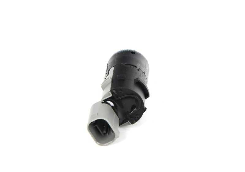 Sensor de aparcamiento (PDC) blanco alpino OEM 66206989104 para BMW E39, E60, E61, E83. Original BMW.
