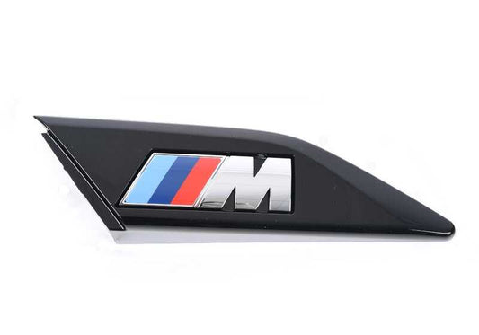 Left Side Emblem OEM 51145A1DAF1 for BMW G07 (X7). Original BMW.