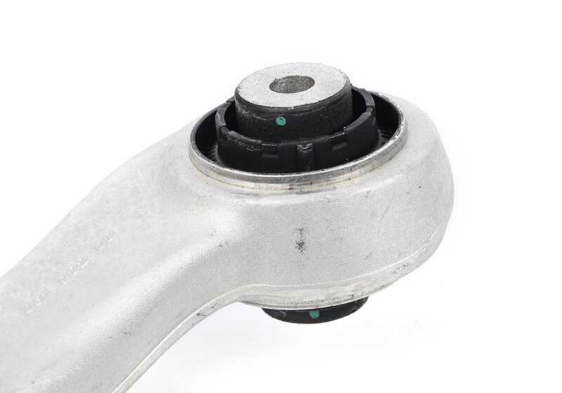 Brazo de suspensión delantero izquierdo con silentblock OEM 31108095653 para BMW G80, G81. Original BMW.