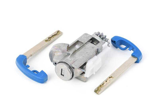 Cilindro de bloqueio com chave esquerda OEM 51217310729 para BMW F20, F21, F22, F23, F87, F34, F32, F33, F36, F82, F83. BMW original.