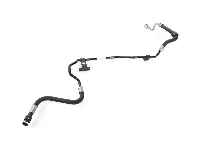 Tubería de retorno dirección asistida OEM 32416796353 para BMW E60, E60N, E61, E61N, E63, E63N, E64, E64N. Original BMW.