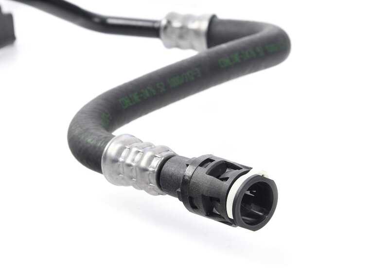 Tubería de retorno dirección asistida OEM 32416796353 para BMW E60, E60N, E61, E61N, E63, E63N, E64, E64N. Original BMW.