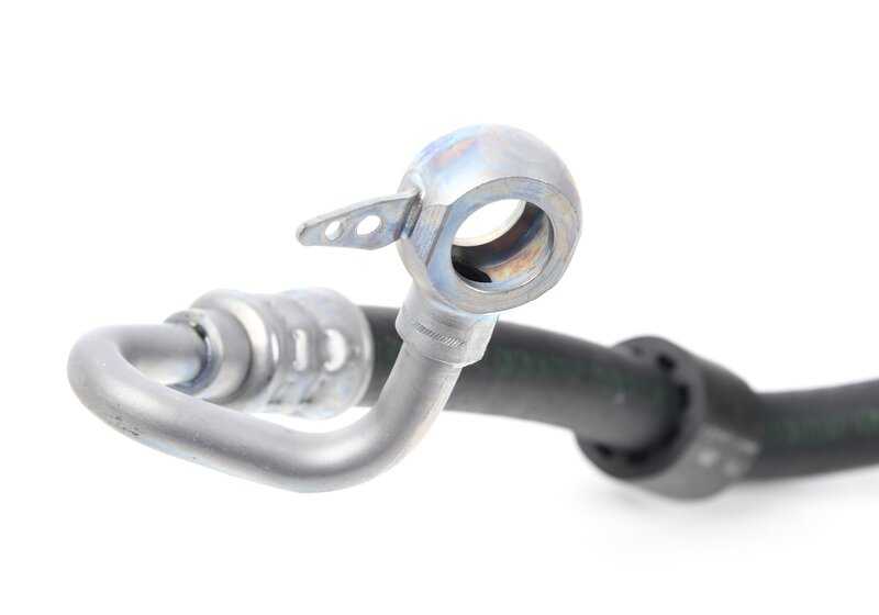Tubería de retorno dirección asistida OEM 32416796353 para BMW E60, E60N, E61, E61N, E63, E63N, E64, E64N. Original BMW.
