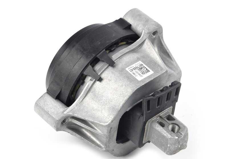 Soporte de motor izquierdo OEM 22116877659 para BMW G01, G02. Original BMW.
