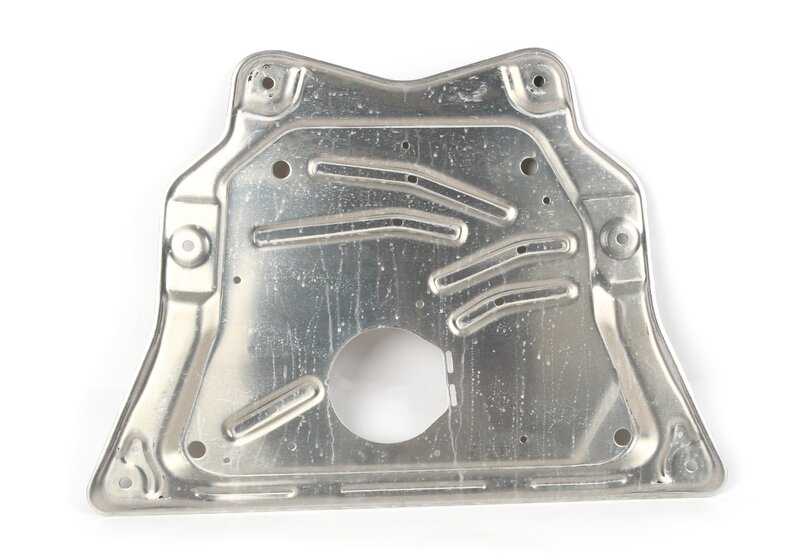 Placa de refuerzo delantera OEM 31116853814 para BMW F15, F16. Original BMW.