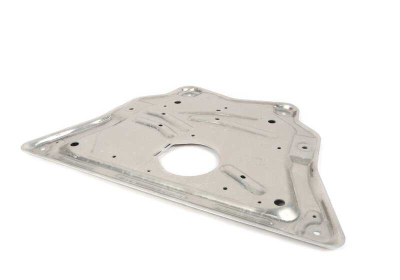 Placa de refuerzo delantera OEM 31116853814 para BMW F15, F16. Original BMW.