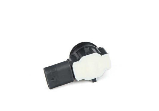 Sensor de aparcamiento ultrasónico blanco mineral OEM 66209261588 para BMW F30, F30N, F31, F31N, F34, F34N, F35, F35N, F80, F80N, F32, F32N, F33, F33N, F36, F36N, F82, F82N, F83, F83N. Original BMW.
