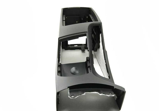 Black Central Console OEM 51163404787 per BMW X3 E83, E83N. Sostituzione BMW originale.