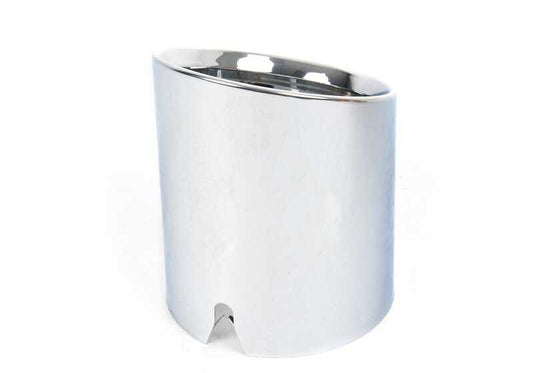 Chrome Exhaust Pipe Trim for BMW 2 Series G87, 3 Series G80, G81, 4 Series G82, G83 (OEM 18308096125). Original BMW.