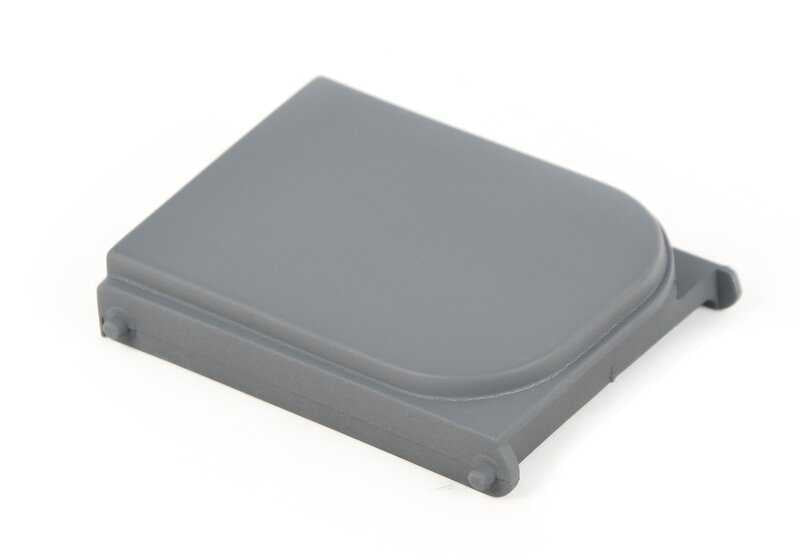 Tapa cubre varillaje derecha OEM 51438172800 para BMW E36. Original BMW.