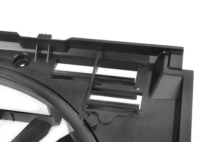 Fan shroud with acoustic ring OEM 17427953224 for BMW G05, G06, G07. Original BMW.