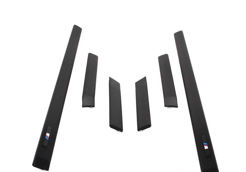 Juego de reequipamiento listones parachoques M delantero OEM 82119403140 para BMW Serie 3 E36. Original BMW.