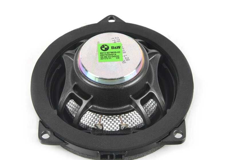 Altavoz de medios OEM 65139279635 para BMW F90, G30, G31, G38, G32, G11, G12, F91, F92, F93, G14, G15, G16, I20. Original BMW.