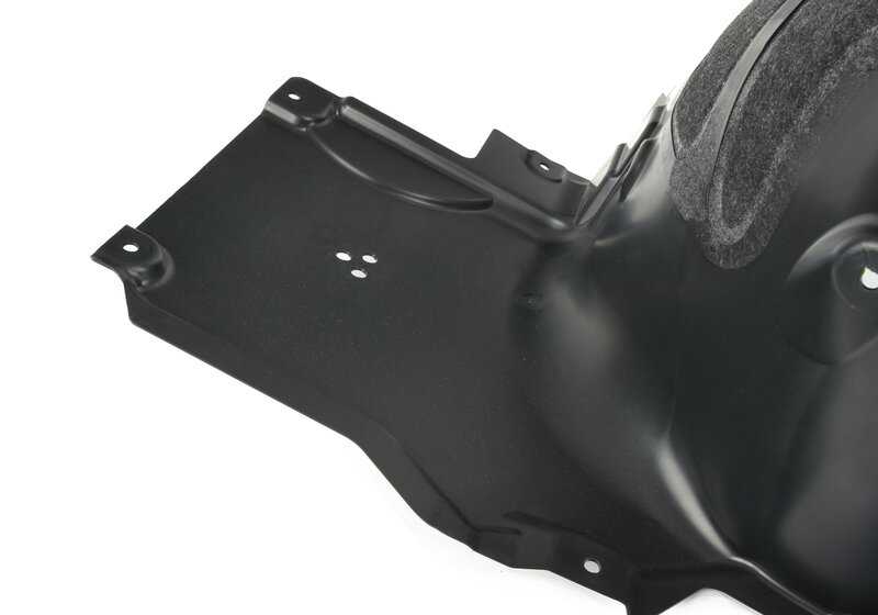 Cubrepaso de rueda delantero izquierdo OEM 51718493725 para BMW X5 E53. Original BMW.