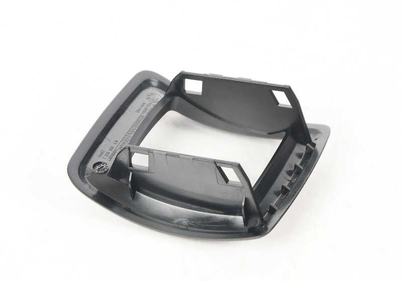 Embelens centrais para ajuste do assento OEM 52207291384 para BMW F20, F21, F22, F87, F30, F31, F34, F35, F32, F36. BMW original de cor preta.