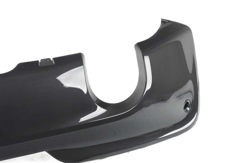 Rear lower diffuser OEM 51128094863 for BMW X3 (G01). Original BMW.