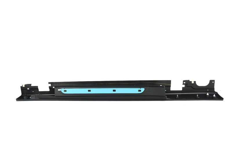 Cubrecarril izquierdo OEM 51775A3DE51 para MINI F56 (todos los modelos: Cooper, Cooper S, Cooper D, One). Pieza exterior original MINI.
