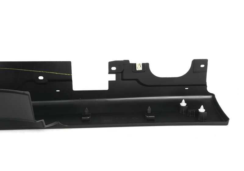 Cubrecarril izquierdo OEM 51775A3DE51 para MINI F56 (todos los modelos: Cooper, Cooper S, Cooper D, One). Pieza exterior original MINI.