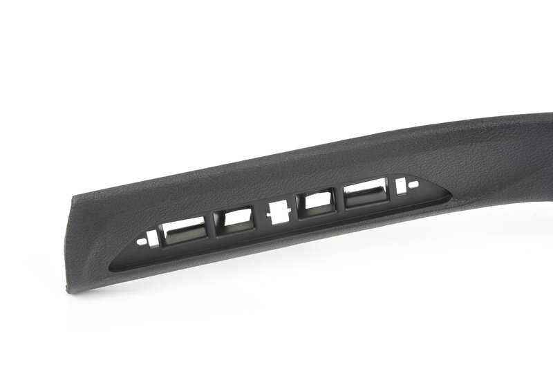 Embellecedor umbral de puerta trasero derecho OEM 51477329512 para BMW F15, F85. Original BMW.