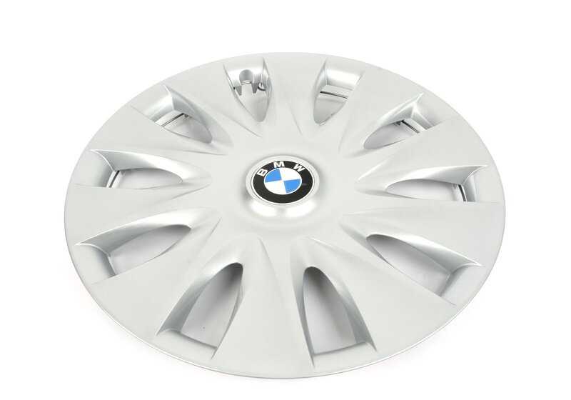 Tapacubos complet pour BMW F20, F21, F22, F23, F30, F31, F35, F36 (OEM 36136791806). BMW d'origine.