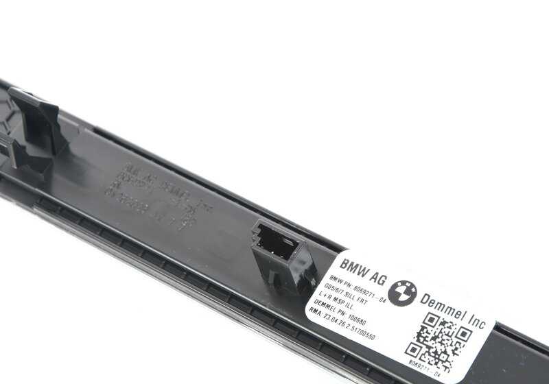 Embellecedor entrada delantera OEM 51478069271 para BMW G05, G06, G07, XM (MG09). Original BMW.
