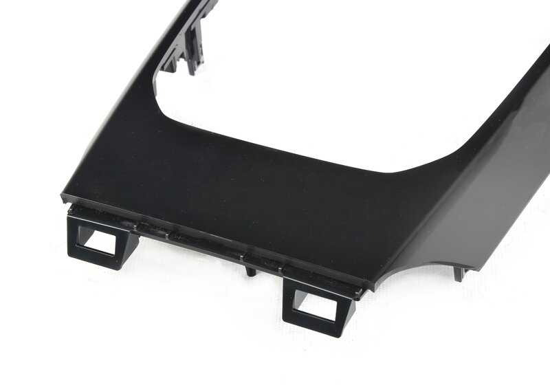Embellosio Central Black Central Console OEM 51168093585 per BMW G20, G20N, G21, G21N, G80, G81, G22, G23, G26, G26E, G82, G83. BMW originale.