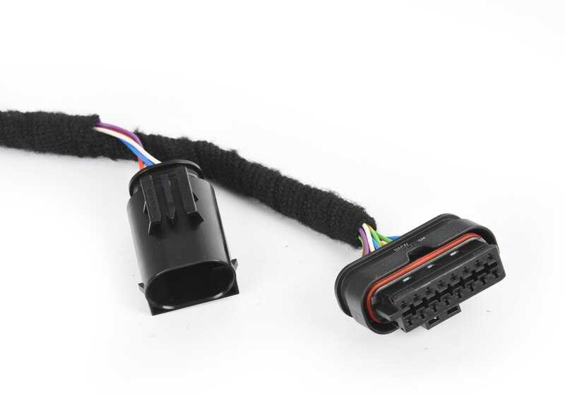 Cableado delantero para parachoques OEM 61129438230 para BMW G20, G21, G28. Pieza original BMW.