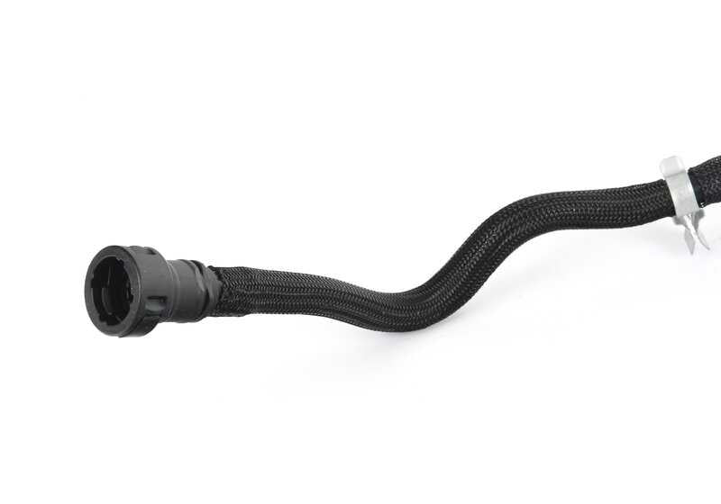 Tubo de ventilación de tanque con resonador OEM 13907614015 para BMW F45 y MINI F55, F56, F57. Original BMW y MINI.