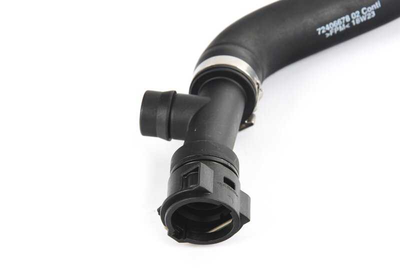 Tubería de ventilación cárter OEM 11157852335 para BMW F90, F91, F92, F93, F95, F96. Compatible con modelos M5 y M8 Competition. Original BMW.