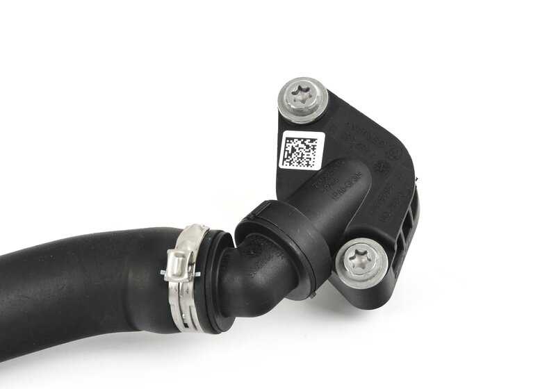 Tubería de ventilación cárter OEM 11157852335 para BMW F90, F91, F92, F93, F95, F96. Compatible con modelos M5 y M8 Competition. Original BMW.