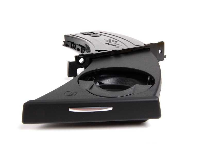 **Portavasos izquierdo OEM 51459173463 para BMW E90, E91, E92, E93. Original BMW.**