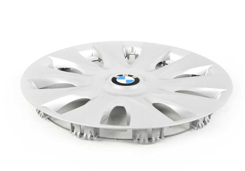 Tapacubos complet pour BMW F20, F21, F22, F23, F30, F31, F35, F36 (OEM 36136791806). BMW d'origine.