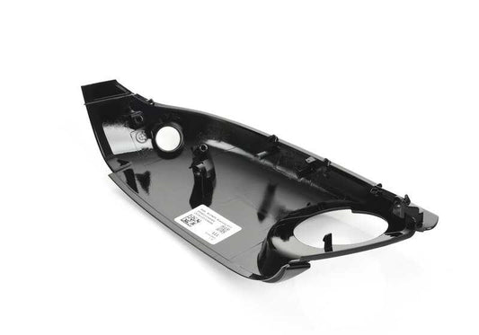 Carcasa inferior izquierda retrovisor exterior Shadow-Line OEM 51165A1C7E3 para BMW F90, F90N, G30, G30N, G31, G31N, G38, G38N, G32, G32N, G11, G11N, G12, G12N, F91, F92, F93, G14, G15, G16. Original BMW.
